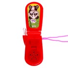 Музыкальный телефон «Панда», звуковые эффекты, работает от батареек, МИКС - фото 212055