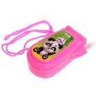 Музыкальный телефон «Панда», звуковые эффекты, работает от батареек, МИКС - Фото 8