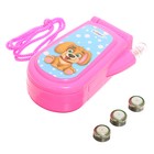 Музыкальный телефон «Друзья», звуковые эффекты, работает от батареек, МИКС - Фото 6