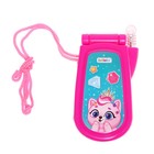 Музыкальный телефон «Домашние любимцы», звуковые эффекты, работает от батареек, МИКС - Фото 3