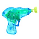 Мыльные пузыри «Пистолет световой» с насадкой и флаконом, 50 мл, цвета МИКС - фото 3452959