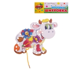 Шнуровка "Коровка с цветочками" - Фото 1