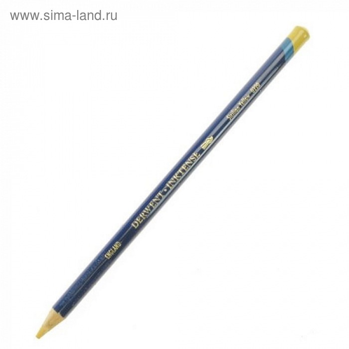 Карандаш_ акварельный Derwent Inktense №0220 Желтый сицилийский 2301853 - Фото 1