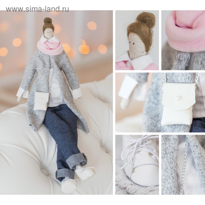 Интерьерная кукла «Бритни», набор для шитья, 18.9 × 22.5 × 2.5 см
