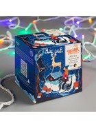 Гирлянда «Нить» 10 м, IP20, белая нить, 100 LED, 8 режимов, 220 В, свечение мульти 3556795 - фото 319928844