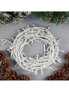 Гирлянда «Нить» 10 м, IP20, белая нить, 100 LED, 8 режимов, 220 В, свечение фиолетовое - Фото 7