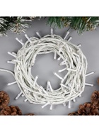 Гирлянда «Нить» 10 м, IP20, белая нить, 100 LED, 8 режимов, 220 В, свечение красное - фото 117840009 Гирлянда «Нить» 10 м, IP20, белая нить, 100 LED, 8 режимов, 220 В, свечение красное - фото 117840009