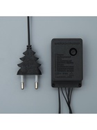 Гирлянда «Нить» 20 м, IP20, тёмная нить, 200 LED, свечение тёплое белое, 8 режимов, 220 В 3556813 - фото 319928887