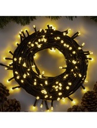Гирлянда «Нить» 20 м, IP20, тёмная нить, 200 LED, свечение тёплое белое, 8 режимов, 220 В 3556813 - фото 319928881