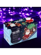 Гирлянда «Нить» 20 м, IP20, тёмная нить, 200 LED, свечение фиолетовое, 8 режимов, 220 В - фото 119052622 Гирлянда «Нить» 20 м, IP20, тёмная нить, 200 LED, свечение фиолетовое, 8 режимов, 220 В - фото 119052622