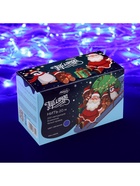 Гирлянда «Нить» 20 м, IP20, белая нить, 200 LED, свечение синее, 8 режимов, 220 В 3556822 - фото 319928912