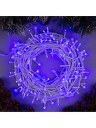 Гирлянда «Нить» 20 м, IP20, белая нить, 200 LED, свечение синее, 8 режимов, 220 В 3556822 - фото 319928907