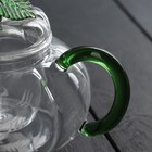 Чайник заварочный со стеклянным ситом «Грин», 700 мл - Фото 4