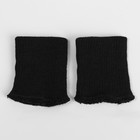 Манжеты для детской одежды, 6,5 × 8 см, цвет чёрный - Фото 2