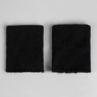 Манжеты для детской одежды, 6,5 × 8 см, цвет чёрный - Фото 4