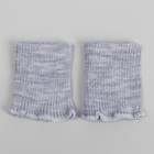 Манжеты для детской одежды, 6,5 × 8 см, цвет светло-серый - Фото 2