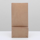 Пакет крафт бумажный фасовочный, прямоугольное дно 12×8×24 см - Фото 3