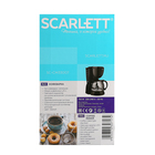 Кофеварка Scarlett SC-CM33007, капельная, 750 Вт, 1.25 л, чёрная - Фото 8