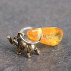 Брелок-талисман "Слон", натуральный янтарь - Фото 7