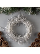 Гирлянда «Нить» 20 м, IP20, прозрачная нить, 200 LED, 8 режимов, 220 В, свечение синее 3556806 - фото 319928949