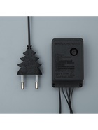 Гирлянда «Нить» 20 м, IP20, тёмная нить, 200 LED, свечение белое, 8 режимов, 220 В 3556812 - фото 319928965