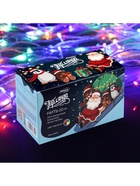 Гирлянда «Нить» 20 м, IP20, белая нить, 200 LED, свечение мульти, 8 режимов, 220 В 3556819 - фото 319928983