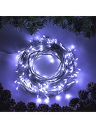 Гирлянда «Нить» 20 м, IP20, белая нить, 200 LED, свечение белое, 8 режимов, 220 В 3556820 - фото 319928985