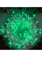 Гирлянда «Нить» 20 м, IP20, белая нить, 200 LED, свечение зелёное, 8 режимов, 220 В 3556825 - фото 319929004
