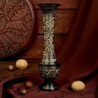 Интерьерный сувенир ваза "Симфония" латунь, 7,5х7,5х24 см - Фото 1