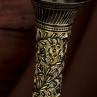 Интерьерный сувенир ваза "Симфония" латунь, 7,5х7,5х24 см - Фото 6