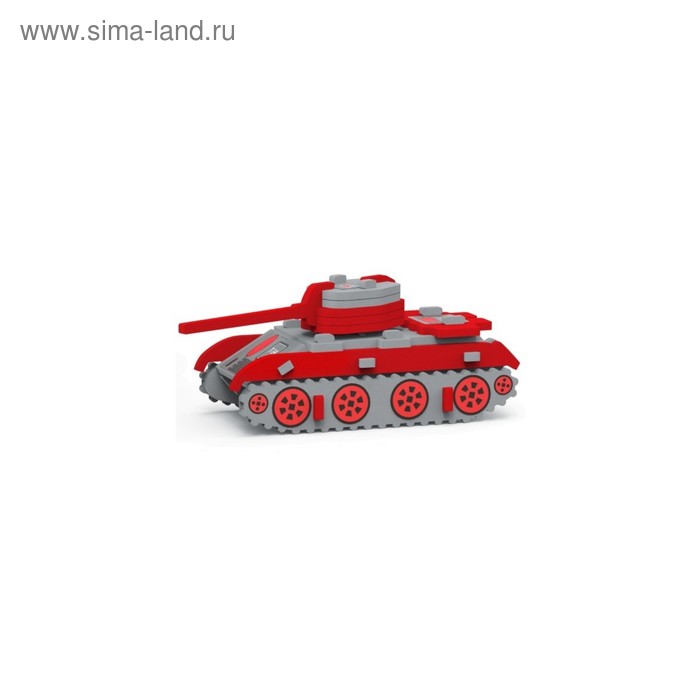 Игрушка из мягких элементов «Танк Т-34», сборная - Фото 1