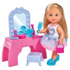 Кукла «Еви» с туалетным столиком, 12 см - Фото 1