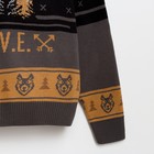 Джемпер мужской KAFTAN BRAVE, серый, р. 48, акрил 100 % - Фото 6