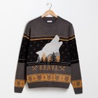 Джемпер мужской KAFTAN BRAVE, серый, р. 54, акрил 100 % - Фото 3