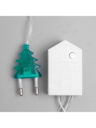 Гирлянда «Нить» 10 м, IP20, прозрачная нить, 100 LED, 8 режимов, 220 В, свечение мульти - Фото 8
