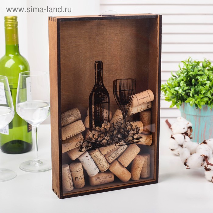 Копилка для пробок «Натюрморт», 31 х 19 см - Фото 1