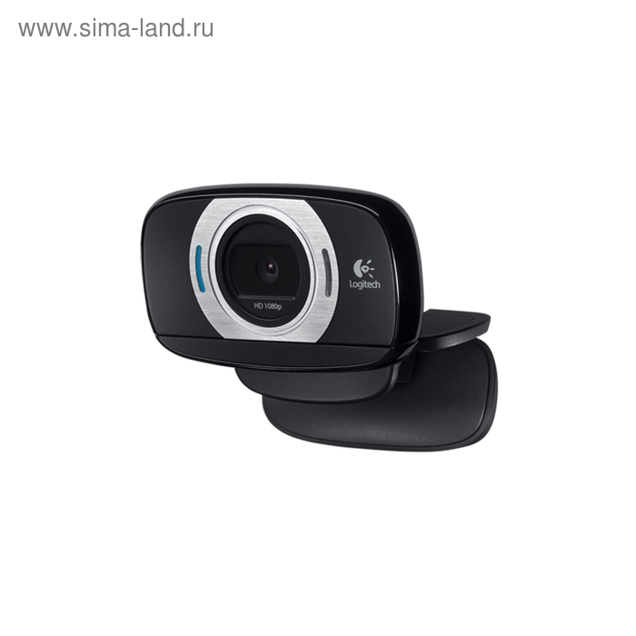 Web-камера Logitech HD Webcam C615, USB 2.0, 1280х720, 8Mpix foto, Mic, черная - Фото 1