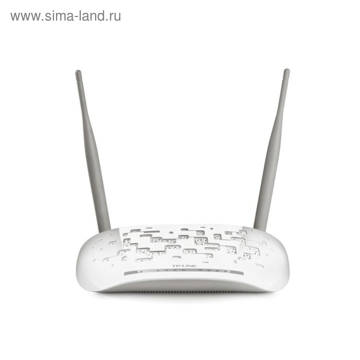 Беспроводной маршрутизатор ADSL2+ TP-LINK TD-W8961N 300Мбит/с Annex A/M 4x10/100BASE-TX - Фото 1