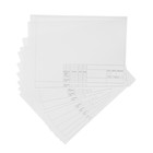 Папка для черчения А4 Calligrata, 10 листов, 210 х 297 мм, горизонтальная рамка, штамп, блок 160 г/м2 - Фото 2