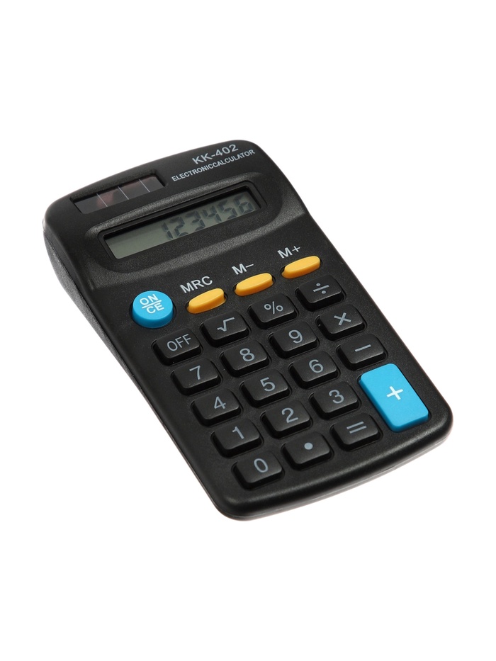 Калькулятор карманный, 8-разрядный - фото 51924011