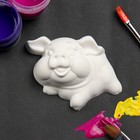 Фигура для раскраски "Веселая свинка" 10х7см - Фото 1
