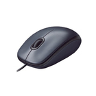 Мышь Logitech Mouse M90, проводная, оптическая, 1000 dpi, USB, темно-серая - Фото 2