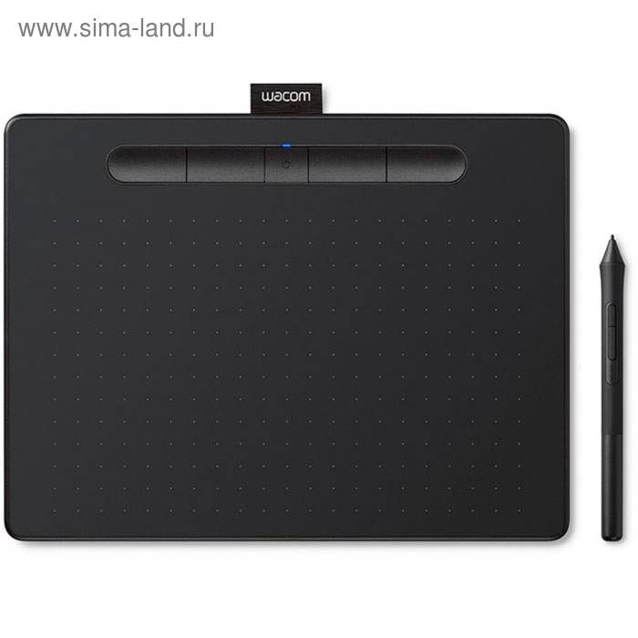Графический планшет Wacom Intuos Medium, USB/Bluetooth, черный - Фото 1