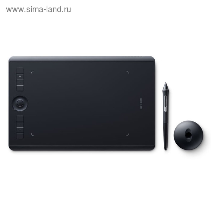 Графический планшет Wacom Intuos Pro Medium, USB/Bluetooth, черный - Фото 1