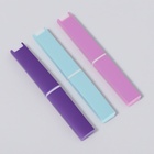 Пинцет прямой, узкий, 9 см, в футляре, МИКС - Фото 7