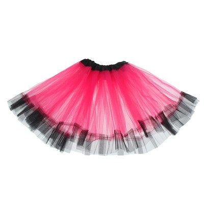 Карнавальная юбка «Кокетка», 2-х слойная, 4-6 лет, цвет розовый