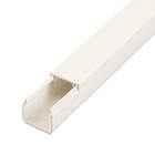 Кабель-канал IEK ECOLINE, 16×16 мм, L=2000 мм, пластик, белый - Фото 2