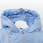 Комплект (Куртка + Полукомбинезон), рост 92 см, цвет голубой - Фото 3