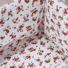 Корзина для хранения плетёная ручной работы Доляна «Цветочки», 42×28×19 см, цвет белый - фото 9946064