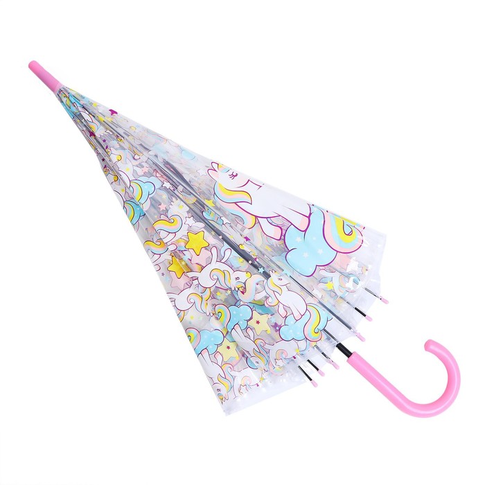 Зонт детский «Рожденный быть единорогом» цвета МИКС - фото 1905491898